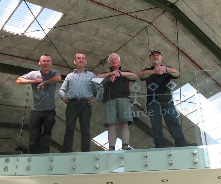 Amalgamated Builders Celebrate the opening of the new Three Boys Brewery.